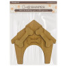 Stamperia MDF Crafty Shapes Blanks Doghouse and Bones