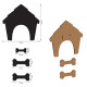 Stamperia MDF Crafty Shapes Blanks Doghouse and Bones