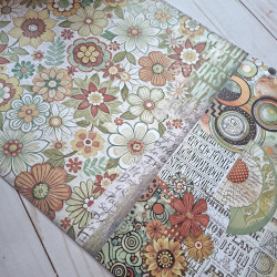 Stamperia Furry Friends MAXI Backgrounds Paper Pack 30x30cm