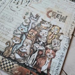 Stamperia Furry Friends Paper Pack 30x30cm