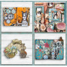 Stamperia Furry Friends Paper Pack 30x30cm