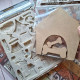 Stamperia MDF Crafty Shapes Blanks Doghouse and Bones