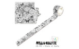 AALL & Create Nocturne Flight Washi Tape 147 Flora et Carta