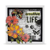 Aall & Create Inkblot Meadow A5 Design Paper Herb Traces