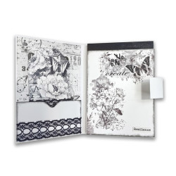 Aall & Create Inkblot Meadow A5 Design Paper Herb Traces