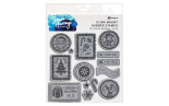 Simon Hurley Create Christmas Postage Cling Stamps