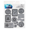 Simon Hurley Create Christmas Postage Cling Stamps