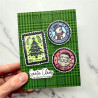 Simon Hurley Create Christmas Postage Cling Stamps