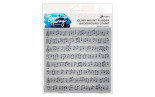 Simon Hurley Create Sheet Music Cling Stamps