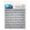 Simon Hurley Create Sheet Music Cling Stamps
