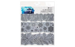 Simon Hurley Create Christmas Borders Cling Stamps