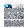 Simon Hurley Create Christmas Borders Cling Stamps