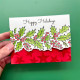 Simon Hurley Create Christmas Borders Cling Stamps