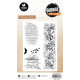 Studio Light Vintage Roses Grunge Clear Stamp