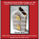 Crealies Create A Box No. 34 LARGE Flat Box House with Door Window & Snow