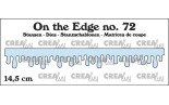 Crealies On the Edge Die no. 72 Icicles Dripping Honey & Frosting
