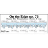 Crealies On the Edge Die no. 72 Icicles Dripping Honey & Frosting