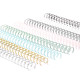Vaessen Creative Bind Easy - Spirali Metalliche per Rilegatura 1/2'' Mix Arcobaleno 16pz