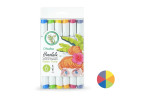 Ohuhu Honolulu BASIC TONE 6 Colors Dual Tips Alcohol Art Markers