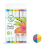 Ohuhu Honolulu BASIC TONE 6 Colors Dual Tips Alcohol Art Markers