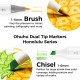 Ohuhu Honolulu PASTEL TONE 6 Colors Dual Tips Alcohol Art Markers