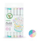 Ohuhu Honolulu PASTEL TONE 6 Colors Dual Tips Alcohol Art Markers