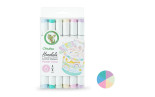 Ohuhu Honolulu PASTEL TONE 6 Colors Dual Tips Alcohol Art Markers