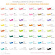 Ohuhu Honolulu 48 BASIC Colors Dual Tips Alcohol Art Markers - punta PENNELLO e SCALPELLO