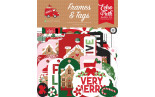 Echo Park Santa's Christmas Delivery Frames & Tags 34pz