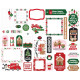 Echo Park Santa's Christmas Delivery Frames & Tags 34pz