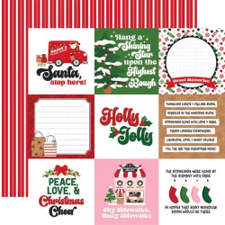 Echo Park Santa's Christmas Delivery Collection Kit 30x30cm