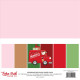 Echo Park Santa's Christmas Delivery Coordinating Solids Paper Pack 30x30cm