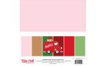 Echo Park Santa's Christmas Delivery Coordinating Solids Paper Pack 30x30cm