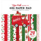 Echo Park Santa's Christmas Delivery Paper Pad 15x15cm