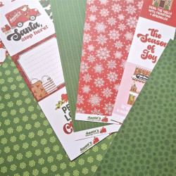 Echo Park Santa's Christmas Delivery Collection Kit 30x30cm