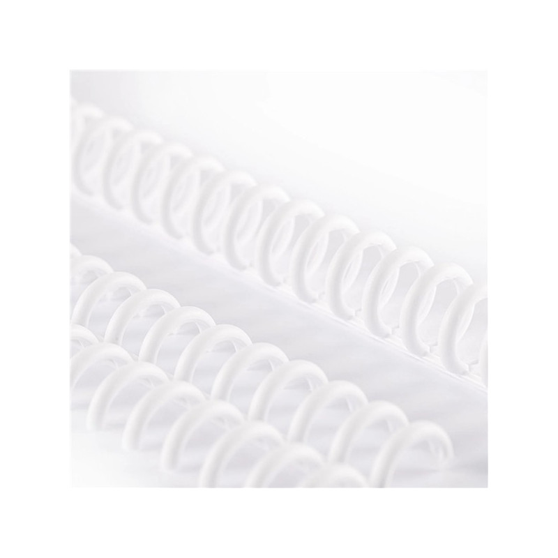 Vaessen Creative Bind Easy Dorsi Clic per Rilegatura 12mm Bianco 4pz