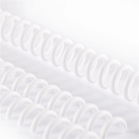 Vaessen Creative Bind Easy Dorsi Clic per Rilegatura 12mm Bianco 4pz