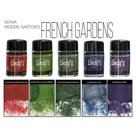 Lindy's Stamp Gang Sonia's French Gardens Magical Shaker 2.0 SET