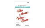Spellbinders Spanish Holiday Sentiments Etched Dies