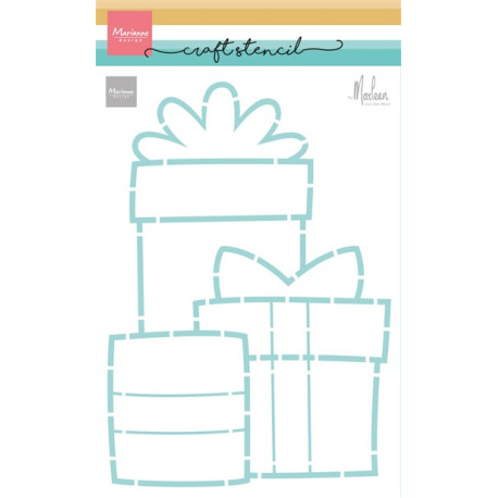 Marianne Design Craft Stencil Presents by Marleen