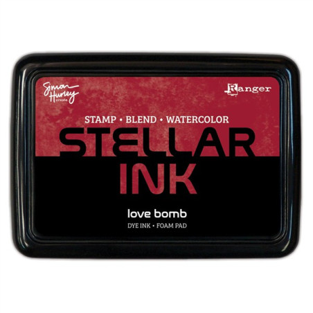Ranger Simon Hurley Create - Stellar Ink Pad Love Bomb