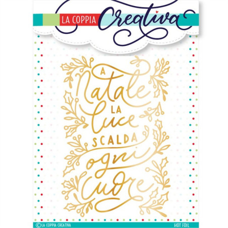 La Coppia Creativa HOT FOIL LUCE DI NATALE