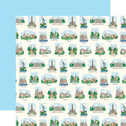 Carta Bella New York City Paper Pad 30x30cm