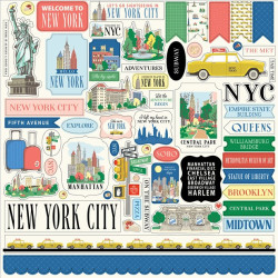 Carta Bella New York City Paper Pad 30x30cm