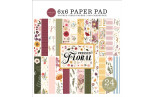 Carta Bella Pressed Floral Paper Pad 15x15cm