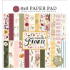 Carta Bella Pressed Floral Paper Pad 15x15cm