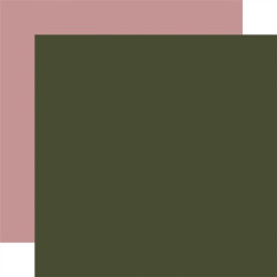 Carta Bella Pressed Floral Coordinating Solids Paper Pack 30x30cm