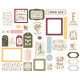 Carta Bella Pressed Floral Frames & Tags 34pz