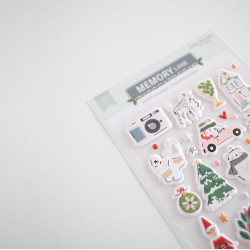 Lora Bailora MEMORY LANE Puffy Stickers