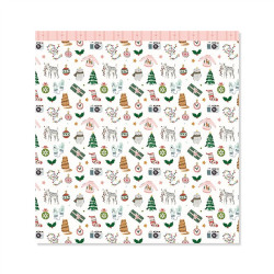 Lora Bailora MEMORY LANE PAPER PAD SINGLE-FACE 30x30 24fg